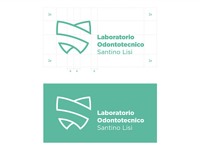Brand Identity / Santino Lisi brand dental design graphic identity logo medical tooth