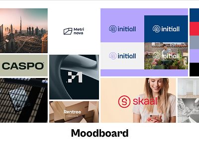 Brand Identity Moodboard. Real Estate Agency. Dubai,UAE brand identity branding design graphic design illustration layout logo moodboard print typography ui web design