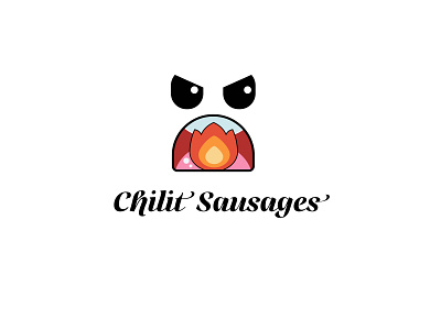 Chilit Sausages branding case study chili chilit graphic design hot sauce logo logo creation logo design logo idea sausages weely warm up