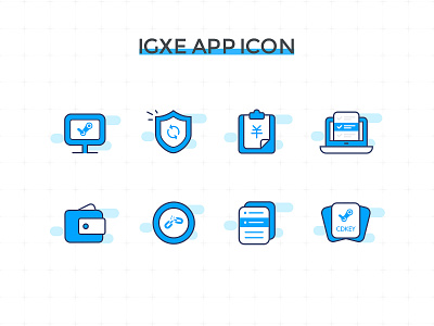 IGXE ICON icon 插画