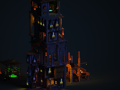 Victorian tower