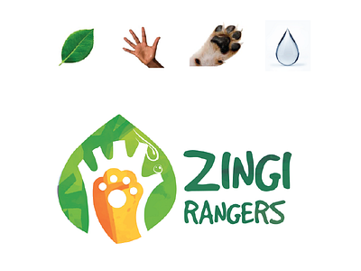 Zingi Rangers logo logodesignlove lynchment rangers wildlife