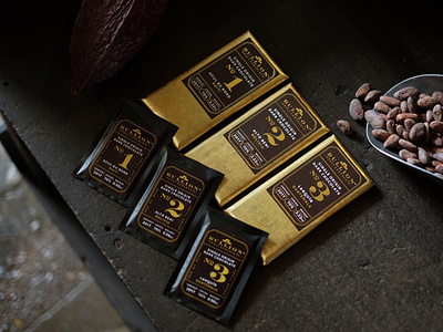 Bullion bars and mini bars - chocolate packaging