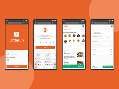 Orderup - A Food ordering app