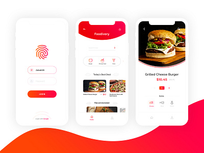 Foodivery Ui Design Concept