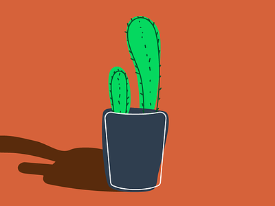 Cactus study 01 cactus illustration illustrator