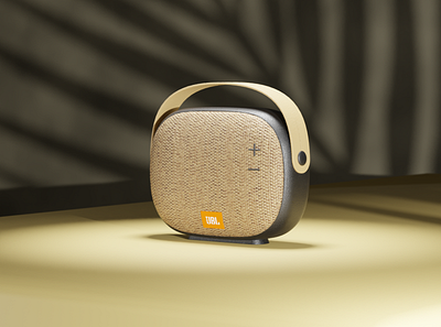 Portable JBL speaker 3d 3d 3d design blender minimal 3d product design