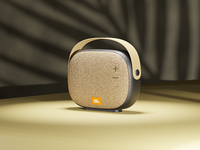 Portable JBL speaker 3d