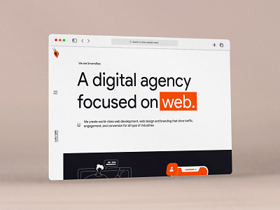 Digital Agency landing page