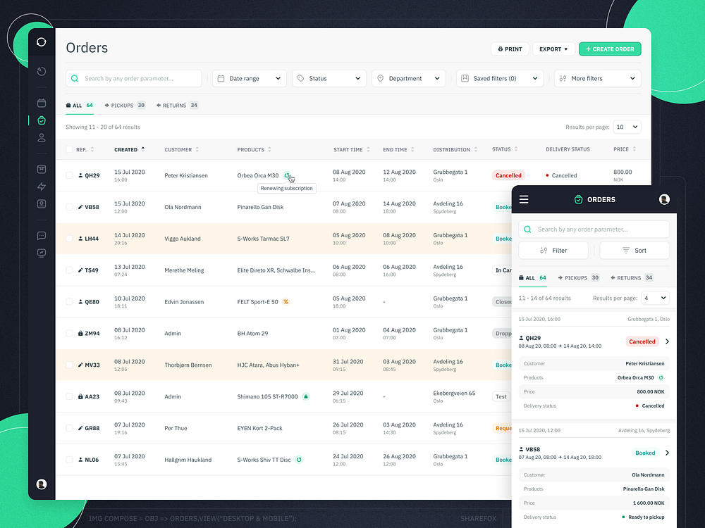 Order Management designs, themes, templates and downloadable graphic ...