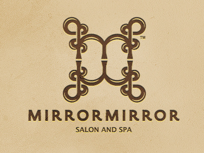 Mirror Mirror - Branding branding calligraphy earth tones earthy logo texture warm wip