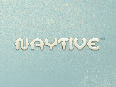 Naytive - Wordmark - Round2 ai branding custom design font identity illustrator logo type vector wordmark