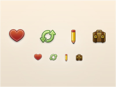 Retina Icons