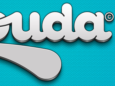 Louda - Desktop custom desktop fun texture wallpaper wordmark