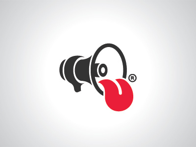 Louda - Rebrand - Mark - WIP branding identity logo mark megaphone wip