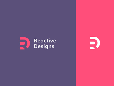 Reactive Designs Logo Design brand brand identity branding clean concept design flat icon identity inspirations light logo logo concept logodesign logomark minimal