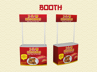 JAW Kitchen Booth Design booth design graphic design kitchen merchandise partnership