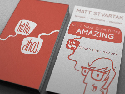 Business Card Mock business card illustration mock up