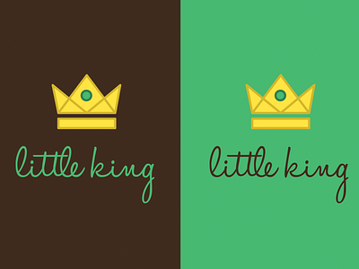 Little King Logo - Final Colors flat illustrator logo vector