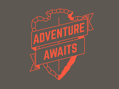 Ink & Ales - Into the Wilderness: Adventure Awaits illustration illustrator inkales t shirt typography