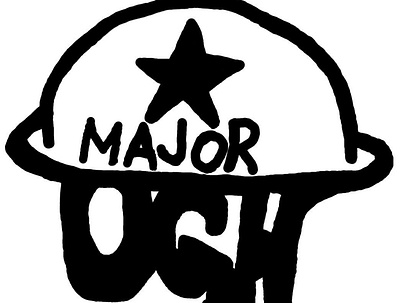 Major Ugh - Graphic v1 design graphic design illustration