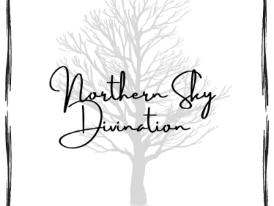 Northern Sky Divination - logo design graphic design logo