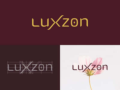 Luxzon Logo Design 1/2