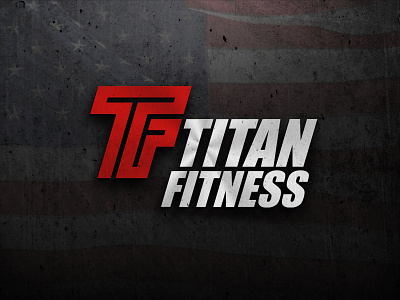 Titan Fitness Logo Design 2/2 brand branding design designer fitness graphic design logo minimalist modern vector workout