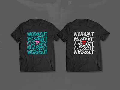 Titan Fitness T-shirt design brand design designer graphic design illustration mockup tshirt vector