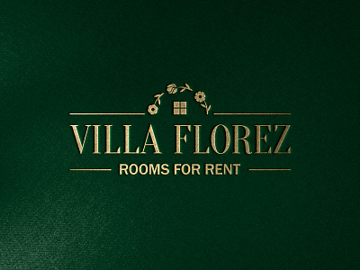 Villa Florez logo design 3/3