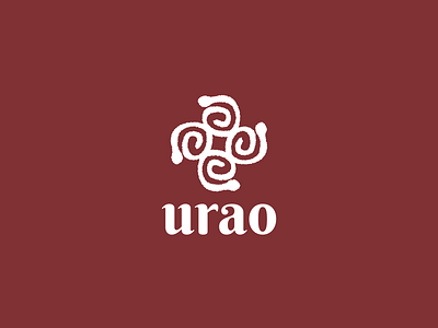 urao branding design graphic design logo typography vector