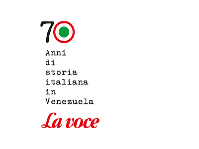 La voce d'Italia branding design graphic design illustration logo typography vector