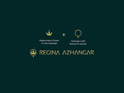 Logo Design - Regina Azhangar brand branding jewellery logo logo design minimal typography