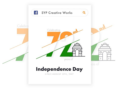 Happy Independence Day celebration country flag independence day india indian years