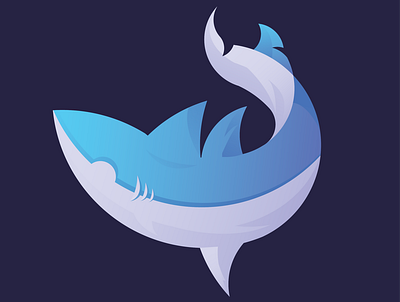 Shark Illustration art artist artwork creative design digital graphic graphic design illustration illustrator lineart logo paint painting portrait sketch ui ux vector