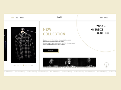 ZOGO - UI Design - #5 Shots branding design ui web