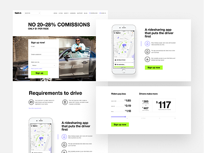 Fasten website. Page for drivers layout typography ui ui ux web web design web layout web page web page layout web ui webdesign website website design