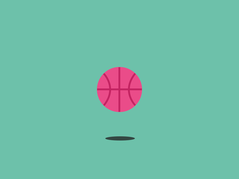 Time & Ball ae animation dribbble time