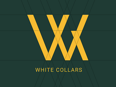 White Collars logo branding logo design