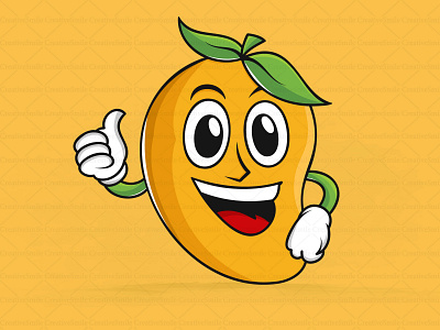 Mango Character illustration branding custom design graphic design illu illustration lineart ui vector