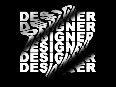 Designer - Typography design brand brand design branding business design freelance graphic design illustration instagram post intro logo motion design motion graphics title vector