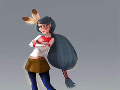 Sacha - Character painting character design character illustration digital painting illustration photoshop painting