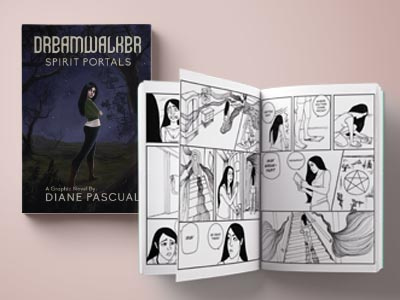 Dreamwalker Spirit Portals Graphic Novel books cartooning character design comicbook comics digital books graphic novel illustration story