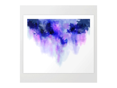 Haze abstract brushes dreamy ink blots pattern space tie dye tie dye pattern
