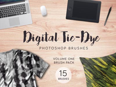 15 Digital Tie Dye Brushes brushes digital tie dye pattern photoshop brushes tie dye tie dye brushes tie dye patterns