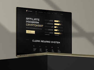 Cryptokrat bitcoin btc crypto cryptocurrency design landing nft site site design ui ux web web design web site