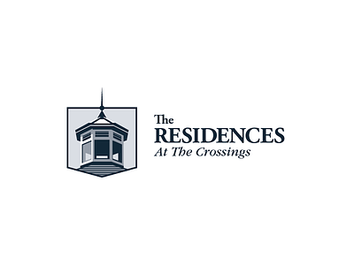 The Residences albany apartments crossings logo