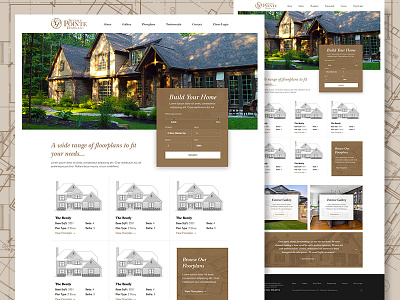 Steeple Pointe custom homes home builder web design website