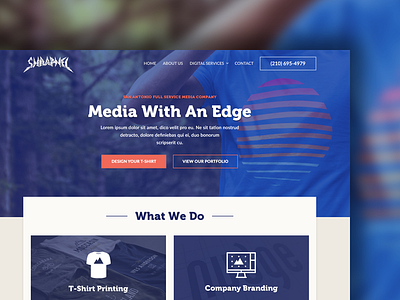 Full Service Media Company - Redesign media redesign website