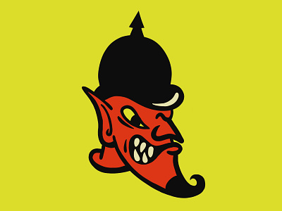 Satan's Constables design illustration logo mascot satan